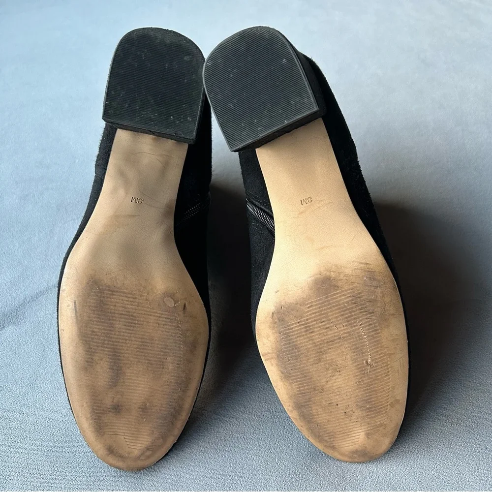 Halogen ~ Booties with Heel and Inside Zipper ~ Black ~ Women’s Size 8 - Picture 7 of 11